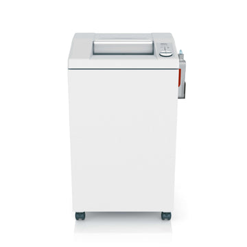 Front view of the IDEAL office shredder 3104 with oiler