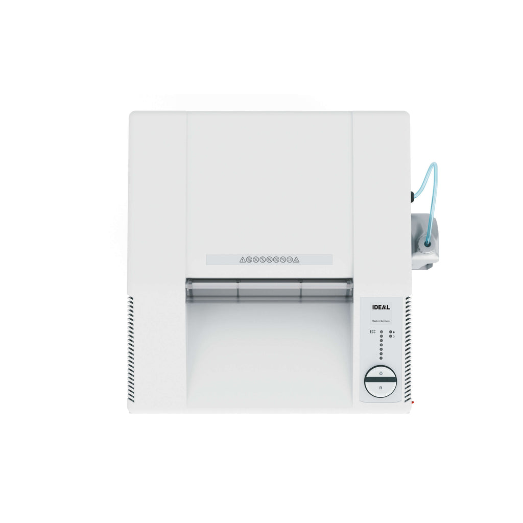 Draufsicht des IDEAL Büro-Aktenvernichter 3105 mit Öler