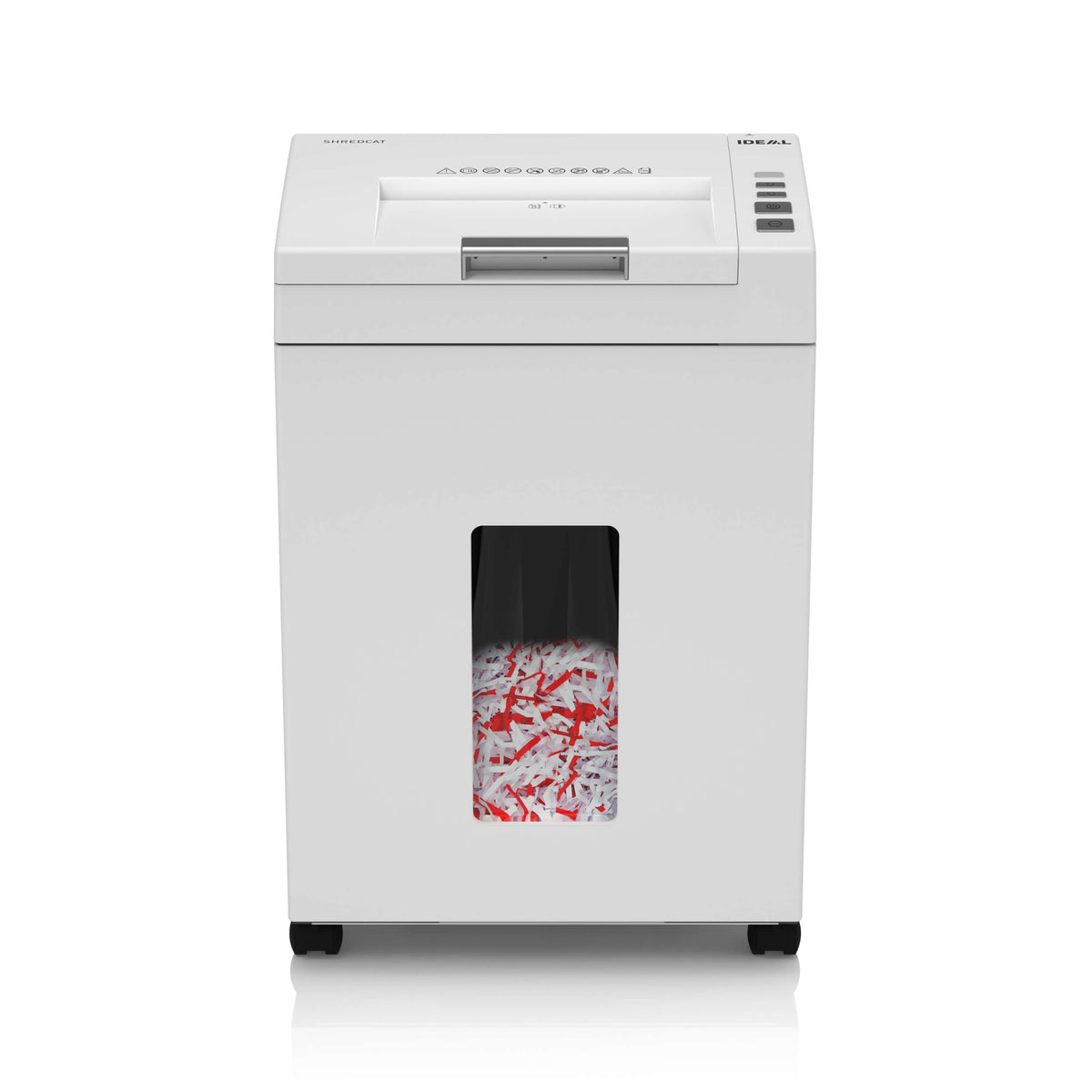 IDEAL SHREDCAT 8291 CC: Autofeed document shredder, P-4