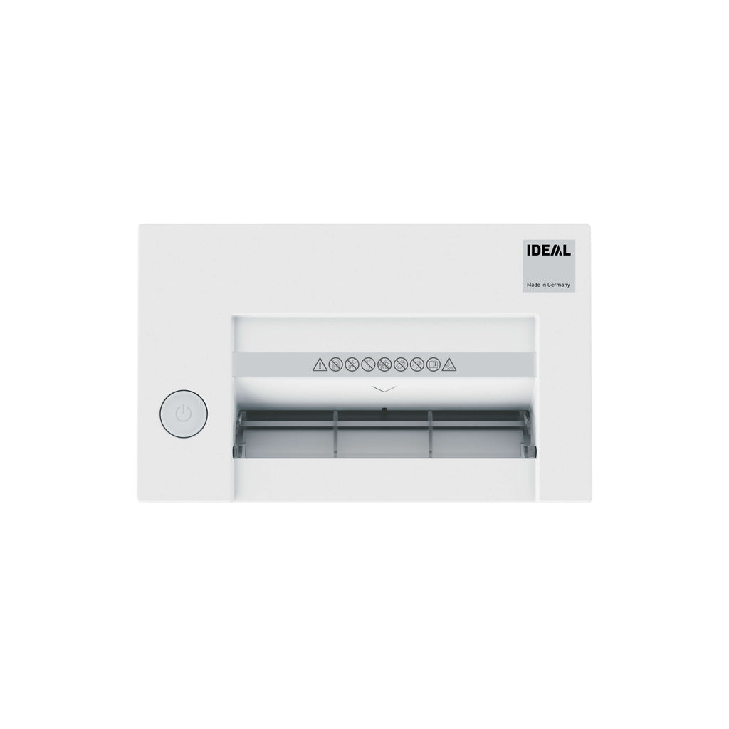 Draufsicht des IDEAL Schreibtisch-Aktenvernichter 2245