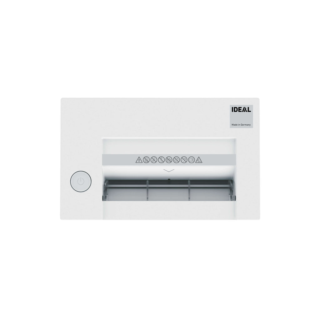 Draufsicht des IDEAL Schreibtisch-Aktenvernichter 2265