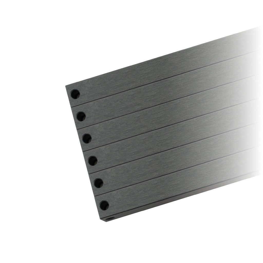 Set mit 6 Stück grauer Schnittleisten für einen IDEAL Stapelschneider der 52er-Serie.