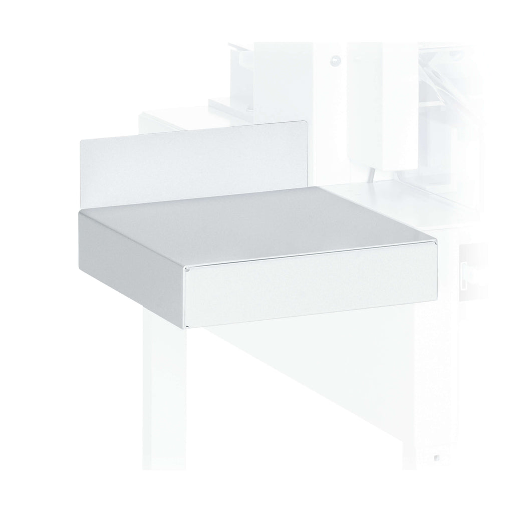 Ein Zusatztisch für elektrische IDEAL Stapelschneider. Passend für die Modelle IDEAL 4815 bis 6660. Der Seitentisch aus Metall ist Teil eines Zweiter-Sets.