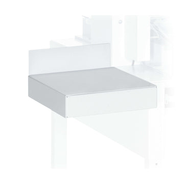 Ein Zusatztisch für elektrische IDEAL Stapelschneider. Passend für die Modelle IDEAL 4815 bis 6660. Der Seitentisch aus Metall ist Teil eines Zweiter-Sets.