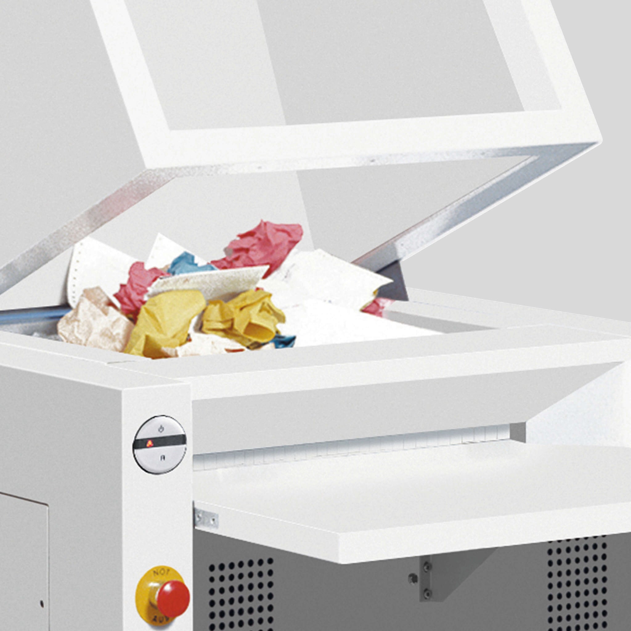 IDEAL 4606 CC: High-capacity document shredder, P-5, Made in