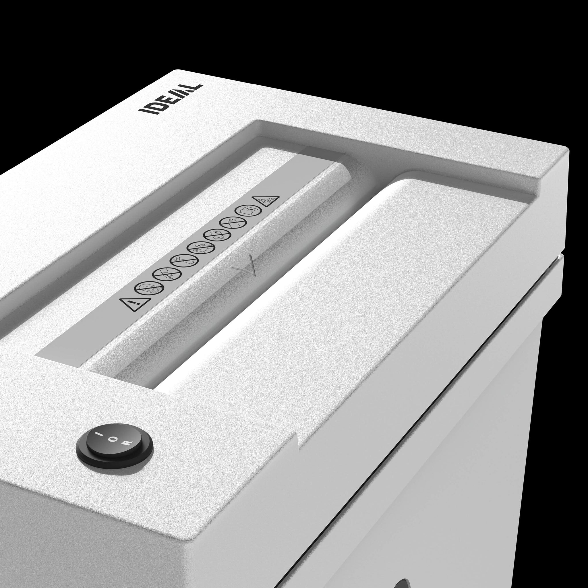 IDEAL SHREDCAT 8200 CC: Deskside document shredder, P-5