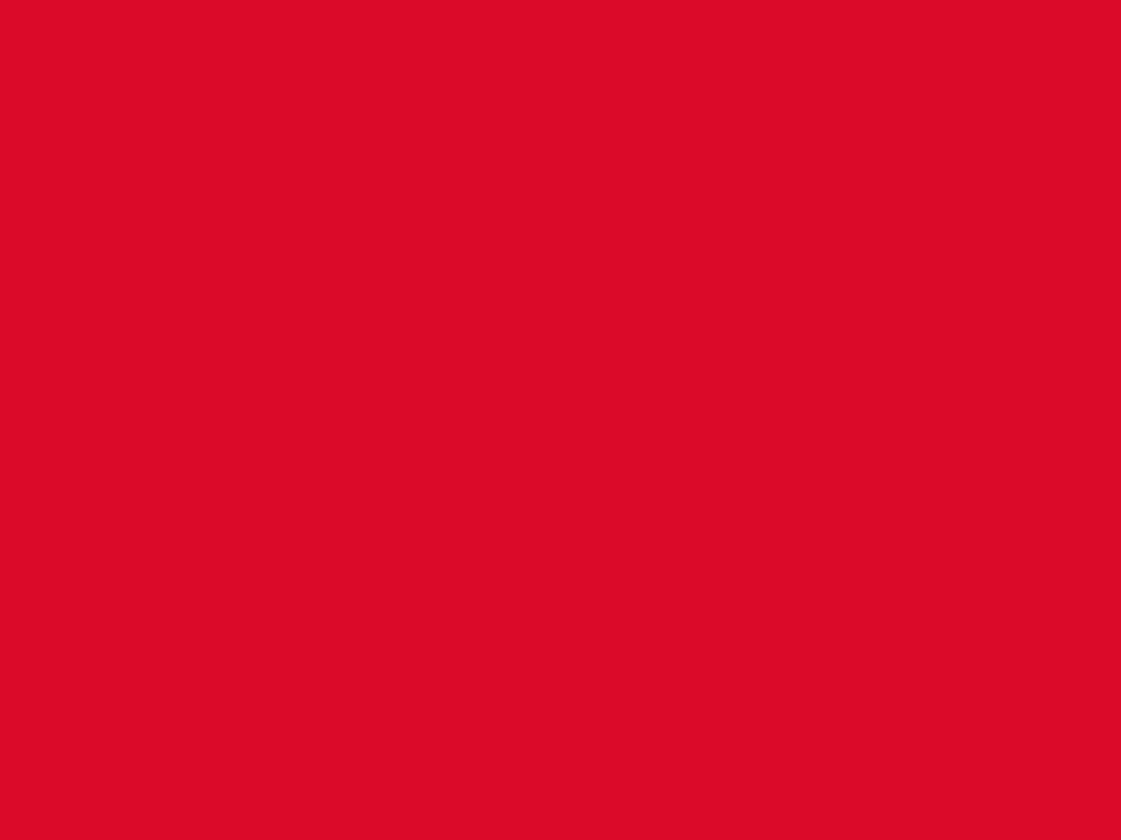 Schlichtes querformatiges, klassisch-rotes Rechteck.